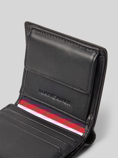 Tommy Hilfiger Portemonnee van runderleer Zwart - 3