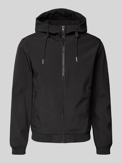 Jack & Jones Softshell-Jacke mit Reißverschlusstaschen Modell 'BASIC' Black 2