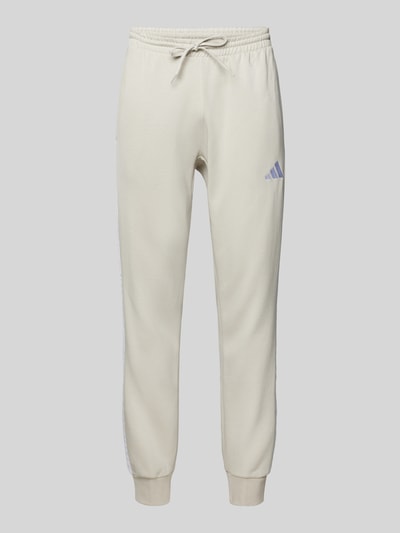 ADIDAS SPORTSWEAR Sweatpants mit Label-Stitching Sand 1