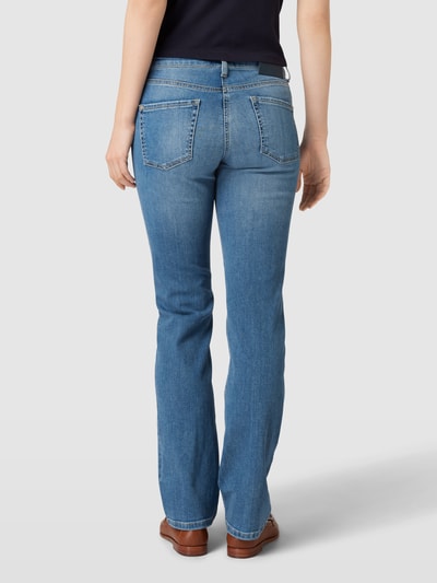 Cambio Straight leg jeans in 5-pocketmodel, model 'PIPER' Blauw - 5