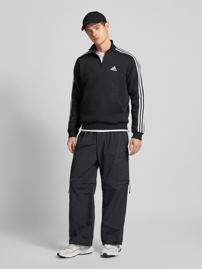 ADIDAS SPORTSWEAR Sweatshirt met schipperskraag Zwart - 1