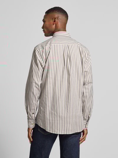 Fynch-Hatton Regular fit vrijetijdsoverhemd met button-downkraag Geel - 5