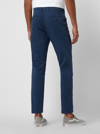 SELECTED HOMME Slim Fit Chino in unifarbenem Design Modell 'MILES' Blau 5