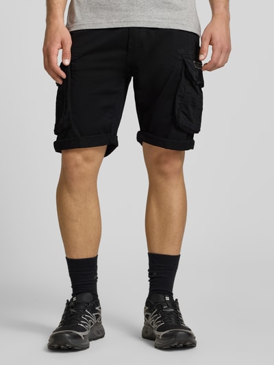 Alpha Industries Szorty z kieszeniami cargo model 'CREW SHORT' Czarny 4