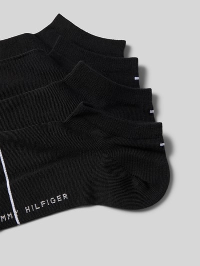 Tommy Hilfiger Sneakersokken in een set van 4 paar Zwart - 2