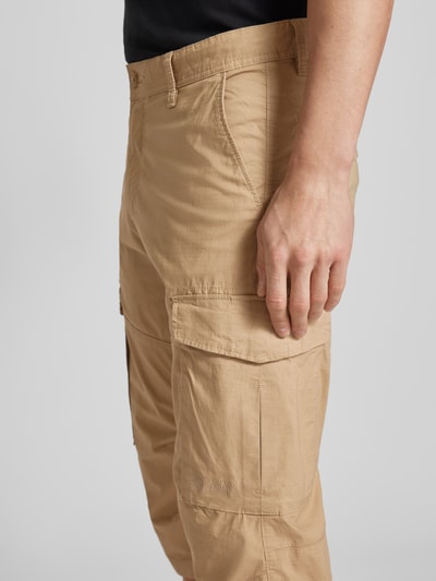 s.Oliver BLACK LABEL Bermudas mit Cargotaschen Camel 3