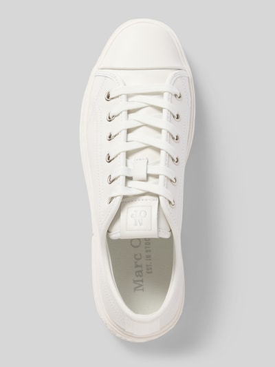 Marc O'Polo Low Top Sneaker mit Ziernähten Weiss 3