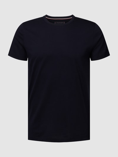 Tommy Hilfiger Tailored T-Shirt mit Logo-Stitching Marine 2