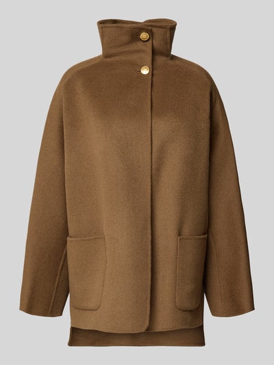 Tommy Hilfiger Oversized lange jas van wolmix Taupe - 2