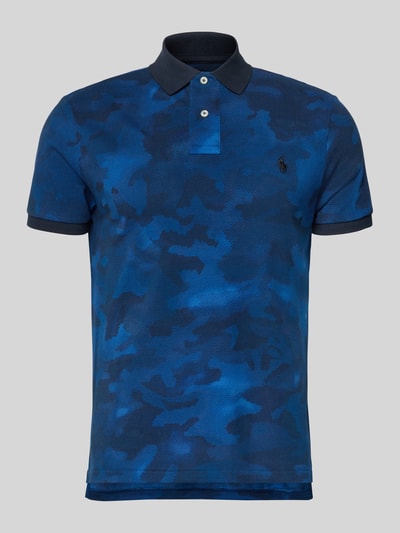 Polo Ralph Lauren slim fit poloshirt van puur katoen Donkerblauw - 2
