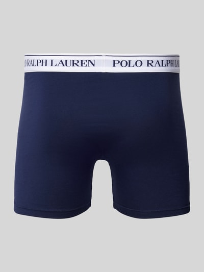 Polo Ralph Lauren Underwear Trunks mit elastischem Logo-Bund im 3er-Pack Dunkelblau 3