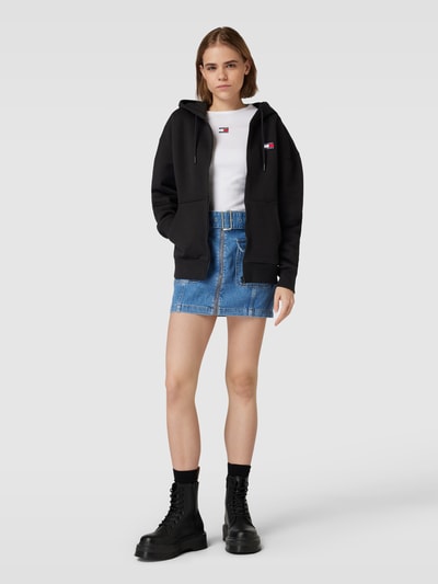 Tommy Jeans Sweatjack met labelbadge Zwart - 1