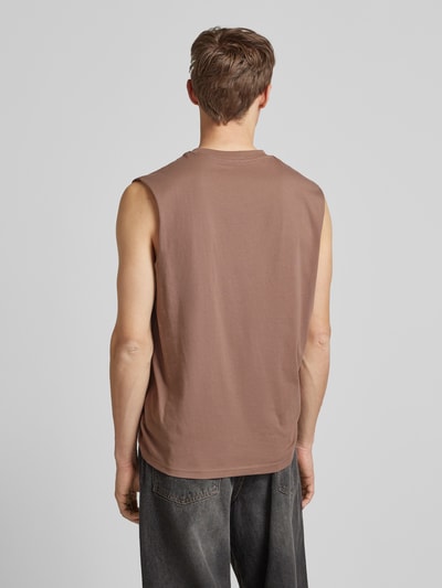 Jack & Jones Tanktop mit Label-Print Modell 'VESTERBRO' Taupe 5