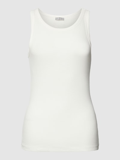 Fransa Tanktop in Ripp-Optik Modell 'Hizamond' Offwhite 2