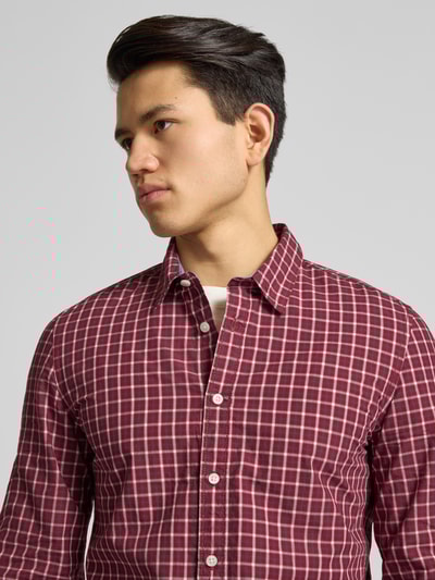 Pepe Jeans Koszula casualowa o kroju slim fit z czystej bawełny model ‘CAPEL’ Czerwony 3