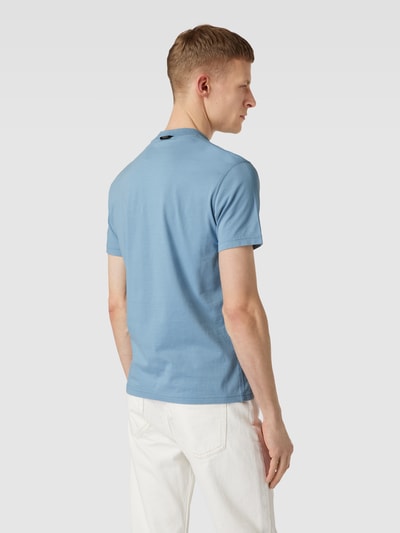 Napapijri T-shirt z naszywką z logo model ‘AMUNDSEN’ Dżins 5