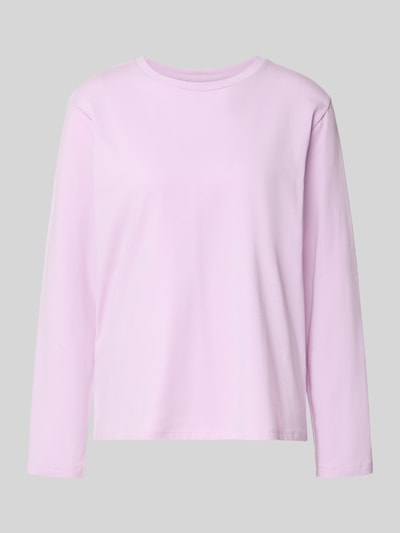 Schiesser Bluzka z długim rękawem z dekoltem okrągłym Jasnofioletowy 2