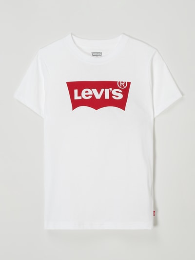 Levi’s® Kids T-Shirt mit Logo  Weiss 1