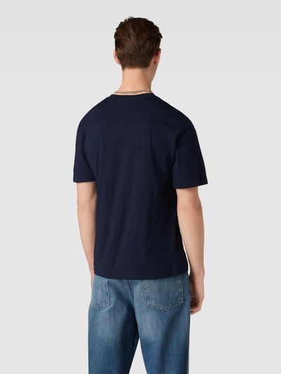 Jack & Jones T-Shirt mit Motiv-Print Modell 'COPENHAGEN' Dunkelblau 5