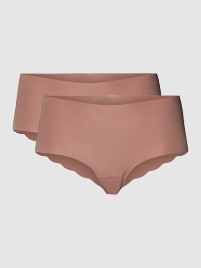 Sloggi Panty mit Label-Detail Modell 'ZERO MICROFIBRE' Hellbraun 2