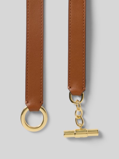 Lauren Ralph Lauren Gürtel mit Label-Detail Cognac 3