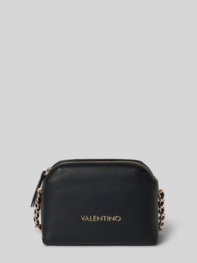 VALENTINO BAGS Torebka z aplikacją z logo model ‘ARCADIA CAMERA BAG’ Czarny 1