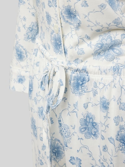 Lauren Ralph Lauren Pyjama met reverskraag Offwhite - 2