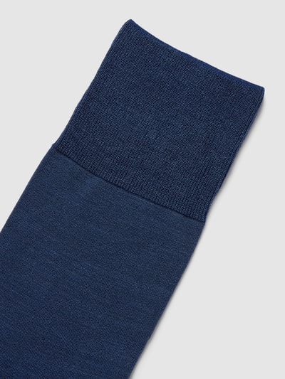 Falke Sokken met wol, model 'ClimaWool' Blauw - 2