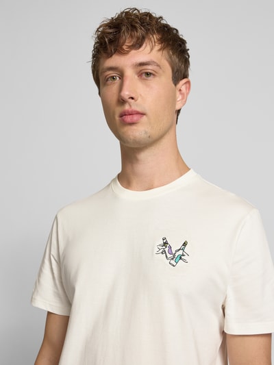 Dedicated T-shirt met motiefprint Offwhite - 3
