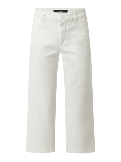 Someday Korte jeans met stretch, model 'Chenila' Wit - 2