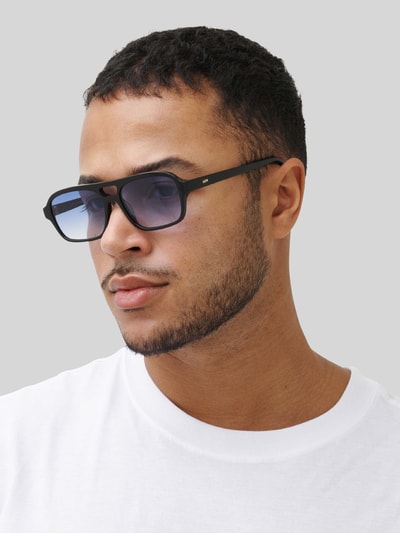 MessyWeekend Pilot Sonnenbrille Modell 'BURT' BLACK 1