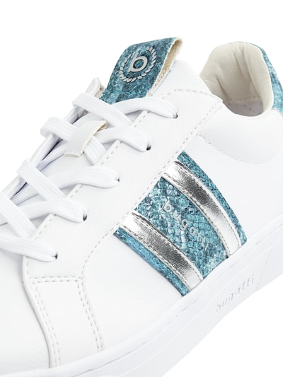 Bagatt Sneaker mit Details in Snake-Optik Modell 'Elena' Weiss 2