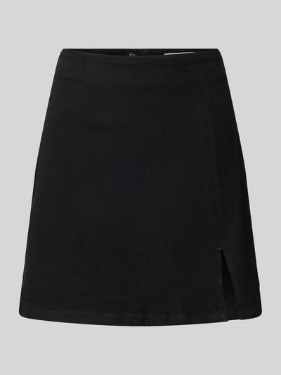 Vero Moda Spódnica jeansowa o dopasowanym kroju z rozcięciem z przodu model ‘NELLY’ Czarny 2
