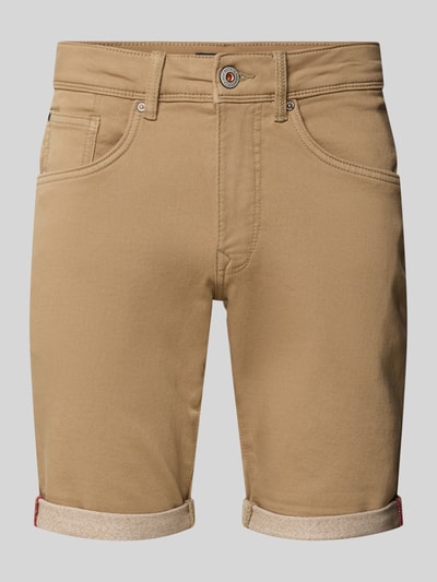 Petrol Korte slim fit jeans in 5-pocketmodel, model 'JACKSON' Beige - 2