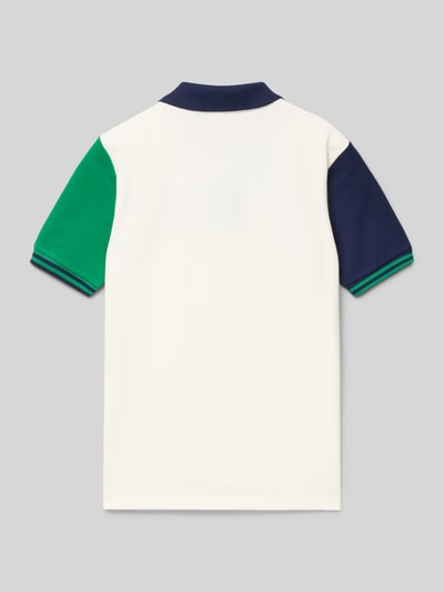 Polo Ralph Lauren Teens Poloshirt met korte knoopsluiting Offwhite - 3