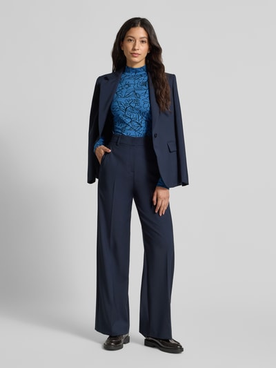 More & More Longsleeve mit Stehkragen Rauchblau 1