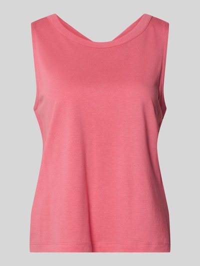 s.Oliver RED LABEL regular fit tanktop van katoenmix Felroze - 2
