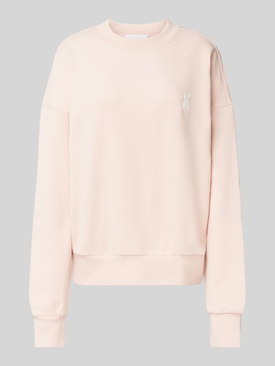 Armedangels Oversized Sweatshirt mit gerippten Abschlüssen Lachs 1