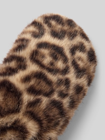 Loevenich Handschuhe aus Kunstfell Taupe 3