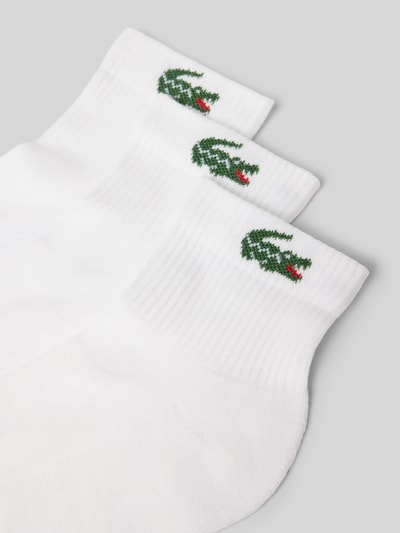 Lacoste Sokken van katoenmix in een set van 3 Wit - 2