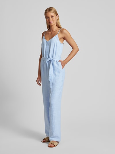 Vero Moda Jumpsuit mit Bindegürtel Modell 'MELONY' Bleu 1