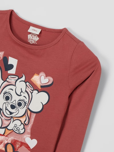 s.Oliver RED LABEL Longsleeve mit Paw Patrol™-Print Mauve 2