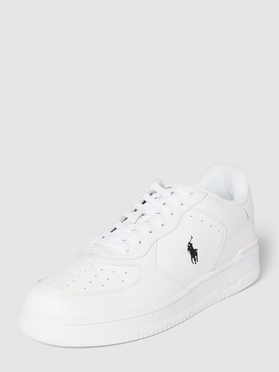 Polo Ralph Lauren Sneaker mit Logo-Stitching Modell 'MASTERS' Weiss 1