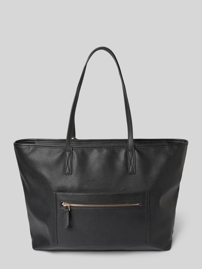 Guess Torba shopper z detalem z logo model ‘POWER PLAY II LARGE TECH’ Czarny 4