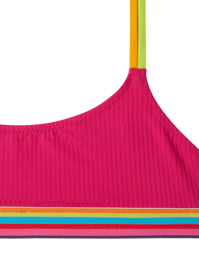 Banana Moon Bikini-Oberteil in Bustier-Form Modell 'Rolo Colorib' Fuchsia 5