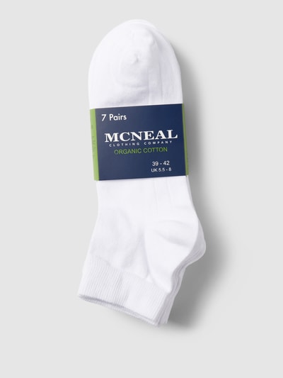 MCNEAL Socken im 7er-Pack mit Label-Detail Weiß 3