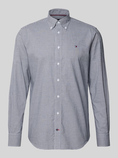 Tommy Hilfiger Regular fit zakelijk overhemd van puur katoen Marineblauw - 2