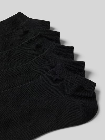 Jack & Jones Sneakersocken mit elastischem Bund im 5er-Pack Modell 'JACDONGO' Black 2