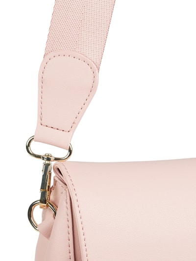 VALENTINO BAGS Saddle Bag in Leder-Optik Modell 'Bigs' Rosa 4