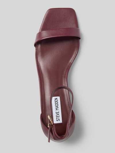 Steve Madden Sandaletten mit Dornschließe Modell 'GENA' Bordeaux 3